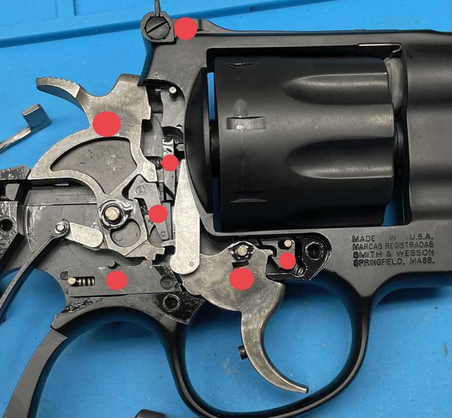 smith and wesson 629 parts diagram