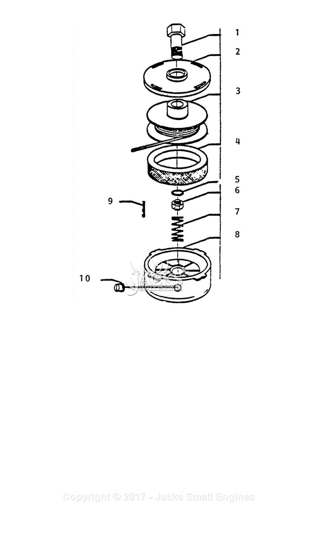 echo srm 210 parts diagram