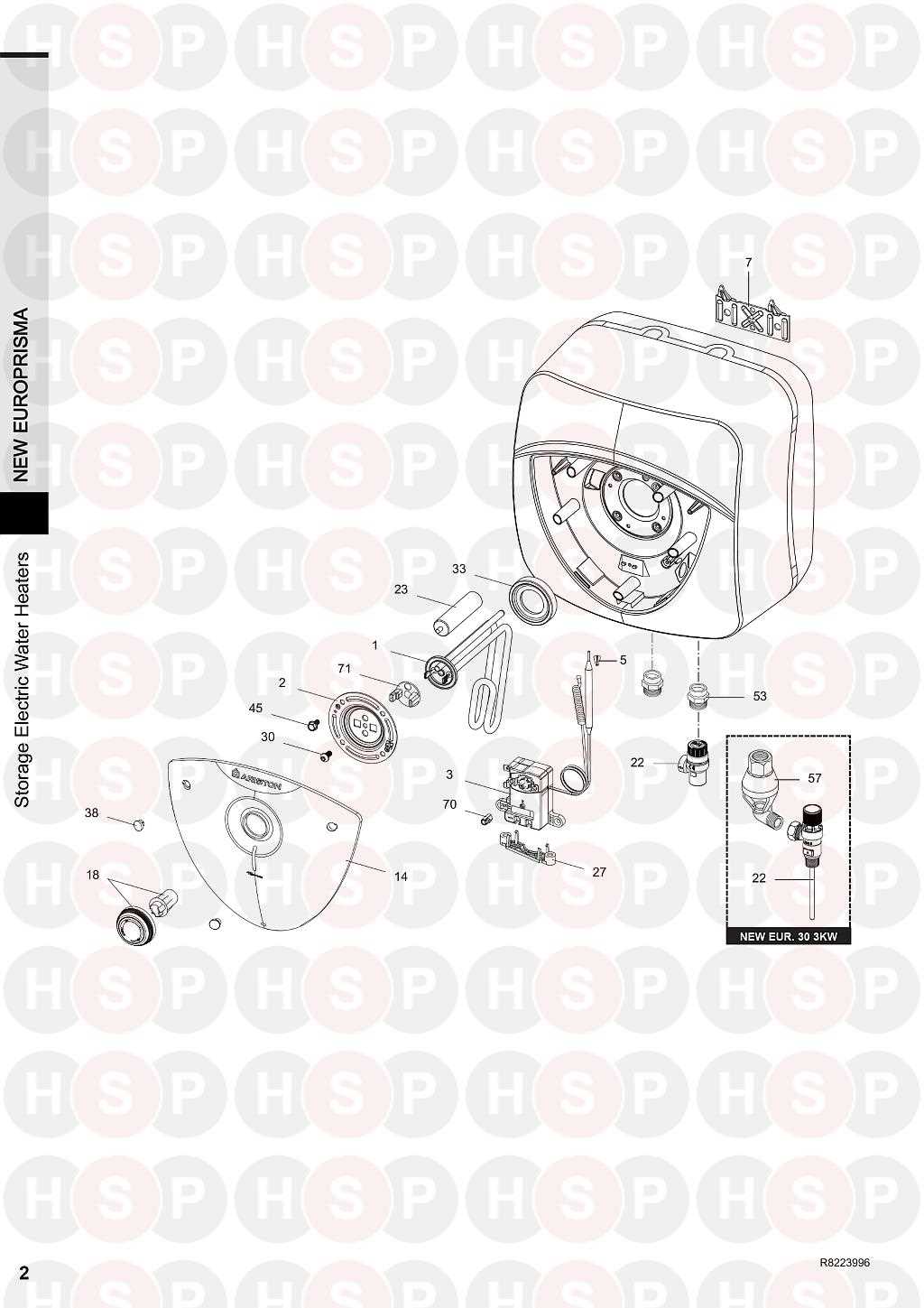 ecosmart 27 parts diagram