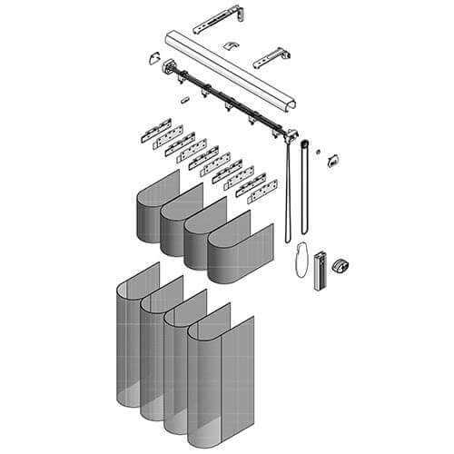 hunter douglas silhouette parts diagram