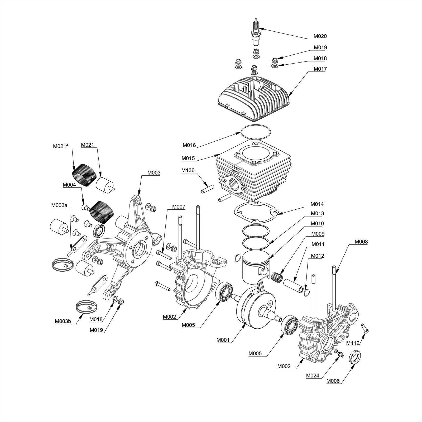 craftsman m140 parts diagram