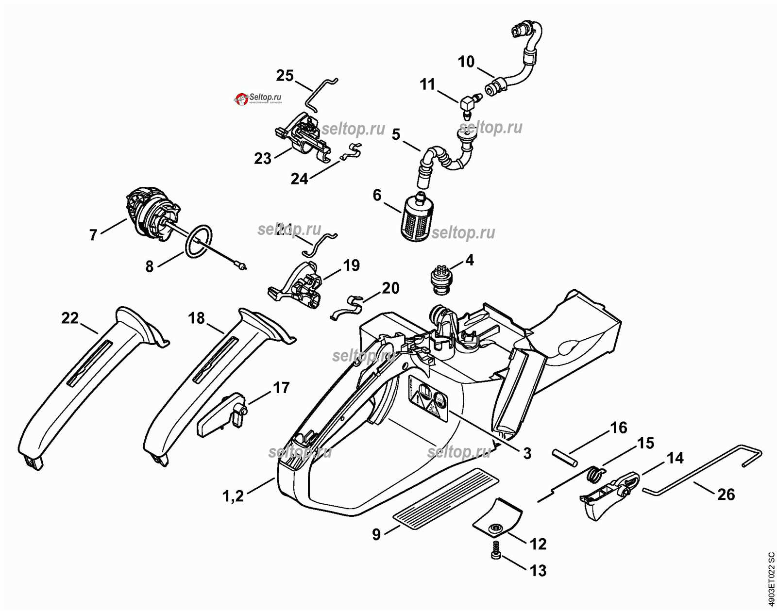 stihl ms 251 parts diagram