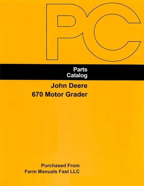 john deere 670 parts diagram