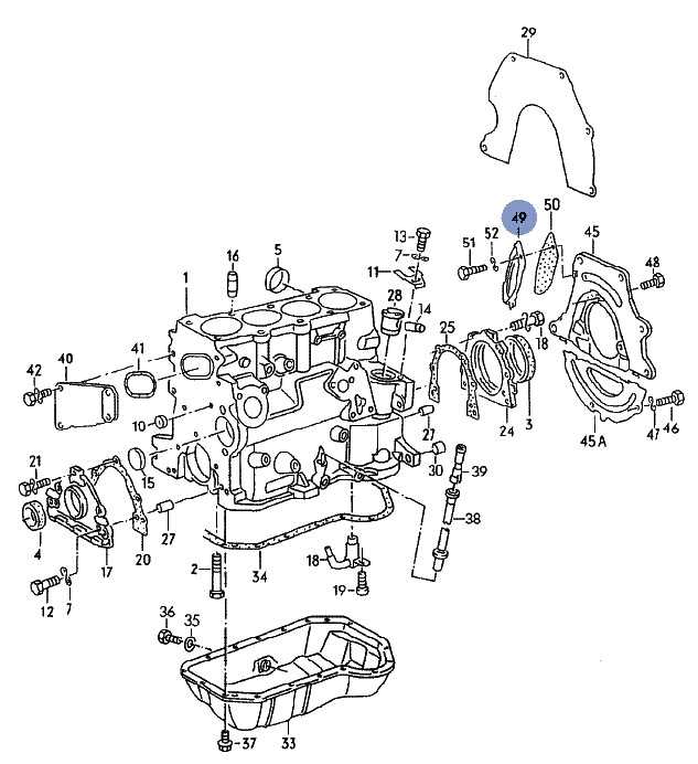 volkswagen golf parts diagram