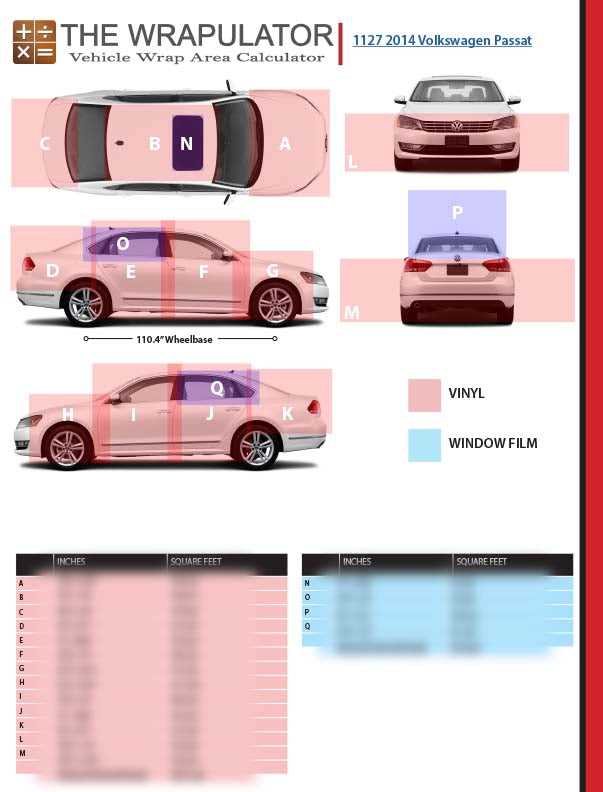 2014 vw passat parts diagram