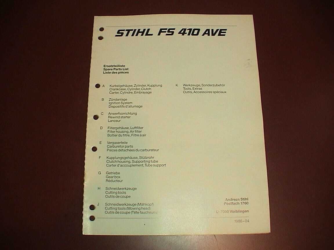 stihl fs 90 av parts diagram