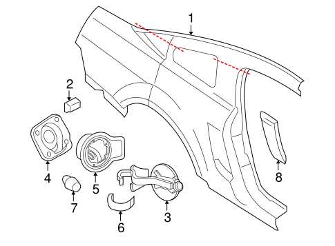 2005 mustang parts diagram