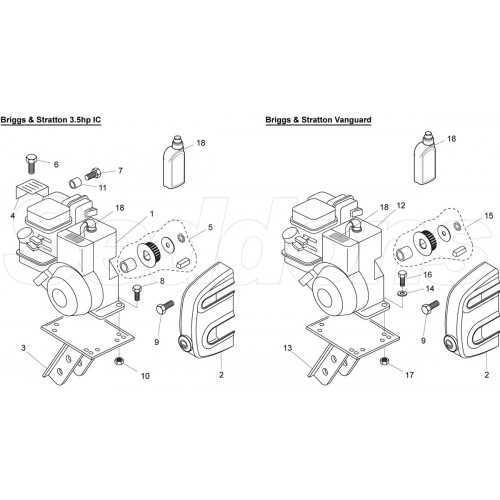 briggs and stratton vanguard 18 hp v twin parts diagram