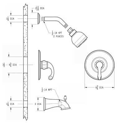 encore faucet parts diagram