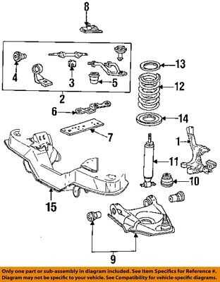 suspension system parts diagram