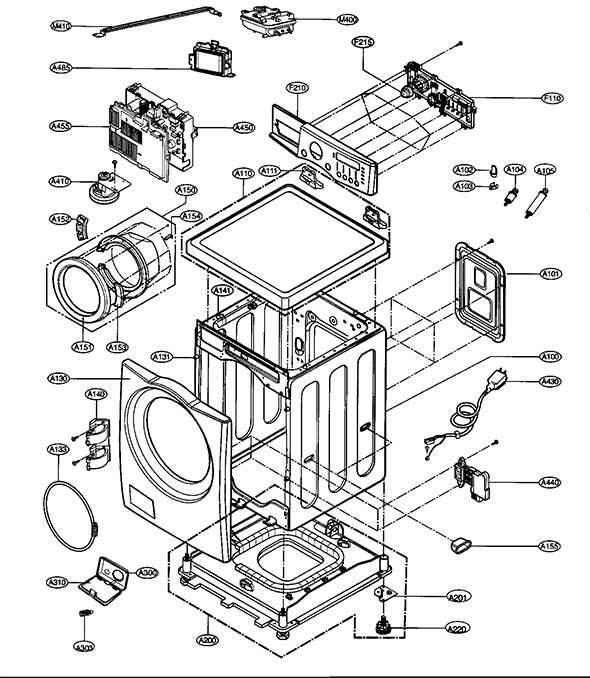 estate washer parts diagram