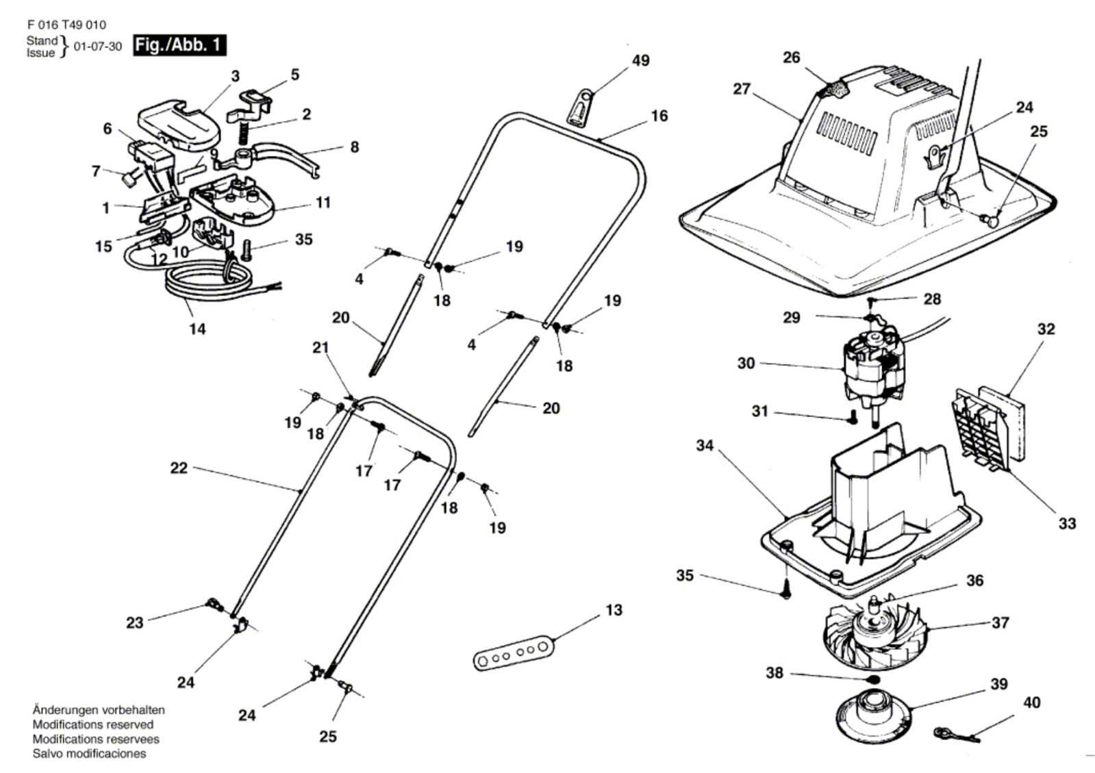 craftsman eager 1 parts diagram