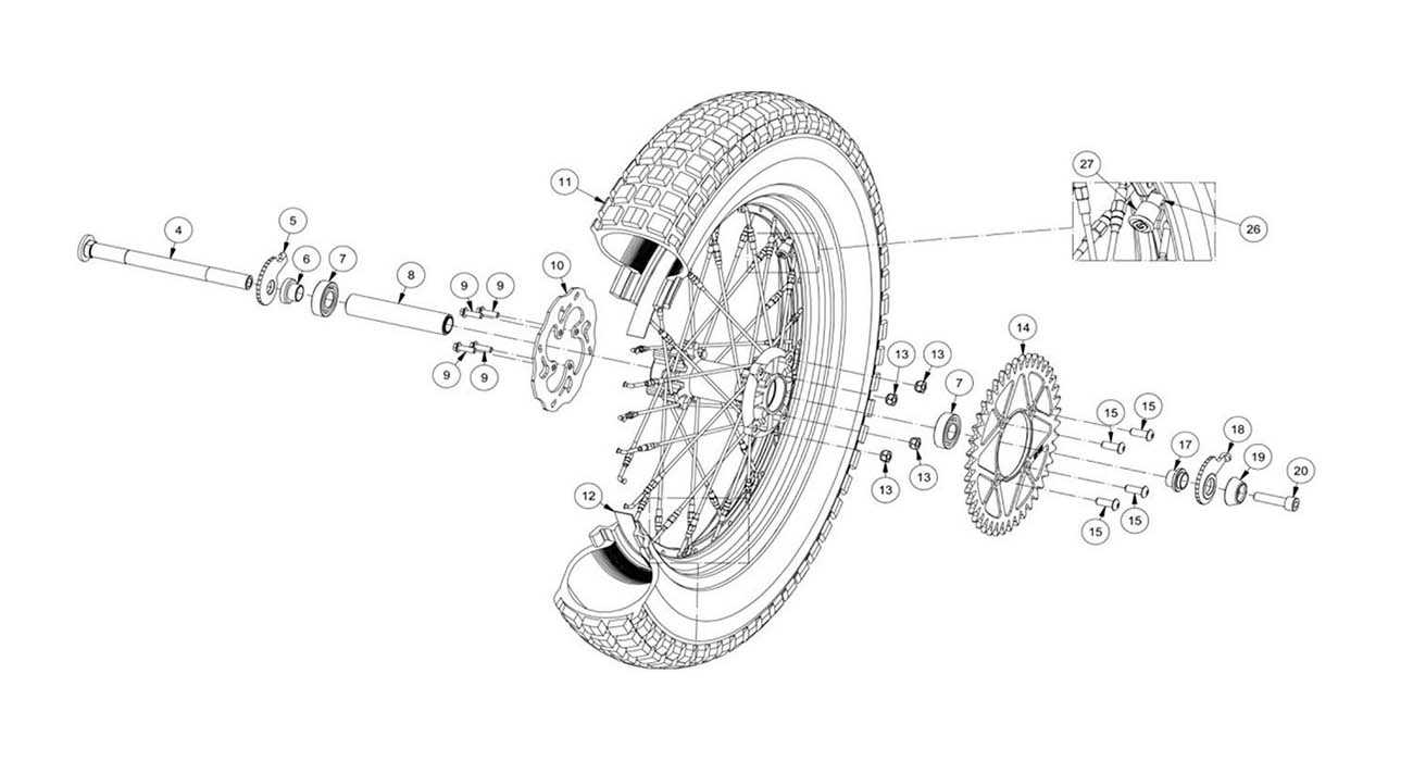 diagram dirt bike parts