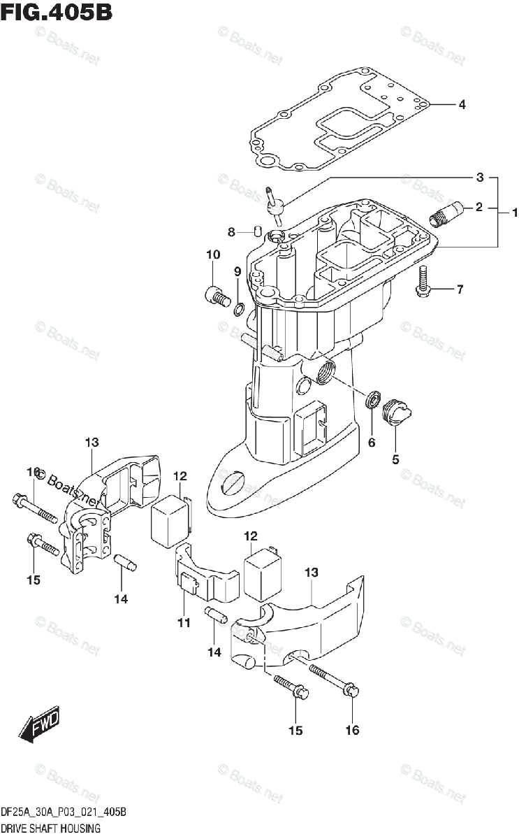 evinrude motor parts diagram