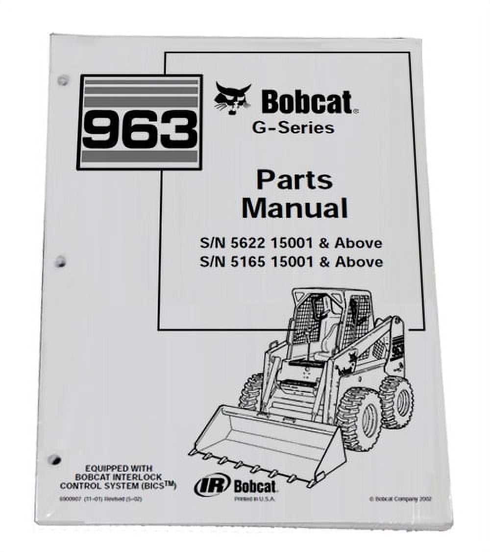bobcat skid loader parts diagram