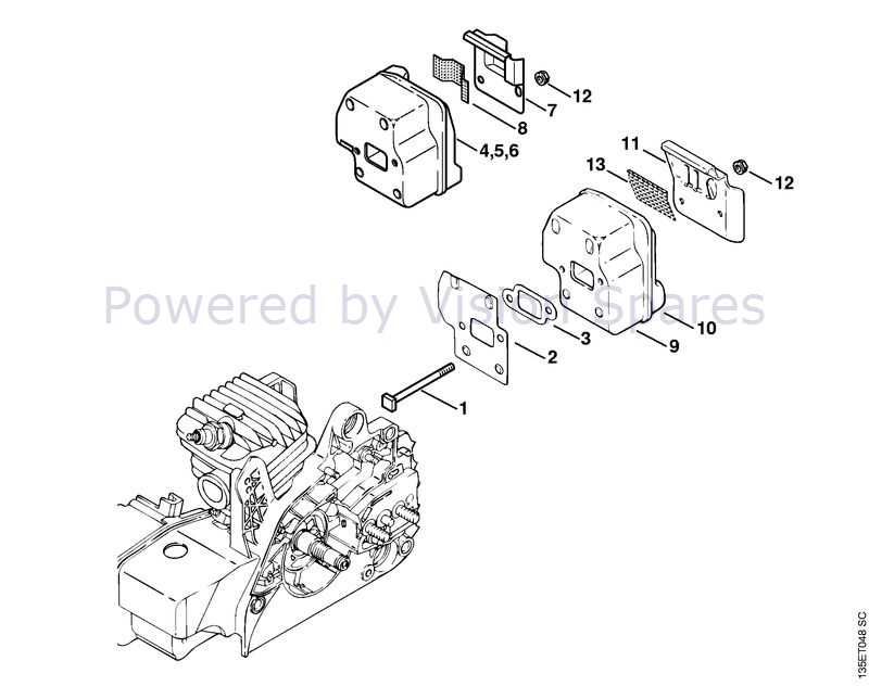 stihl 023 parts diagram