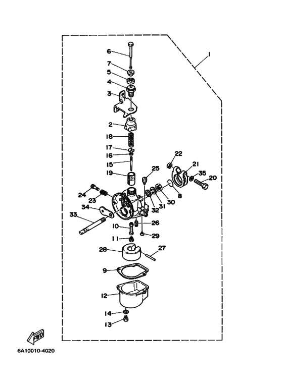 yamaha 2hp outboard parts diagram