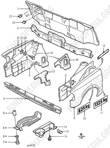 f150 body parts diagram