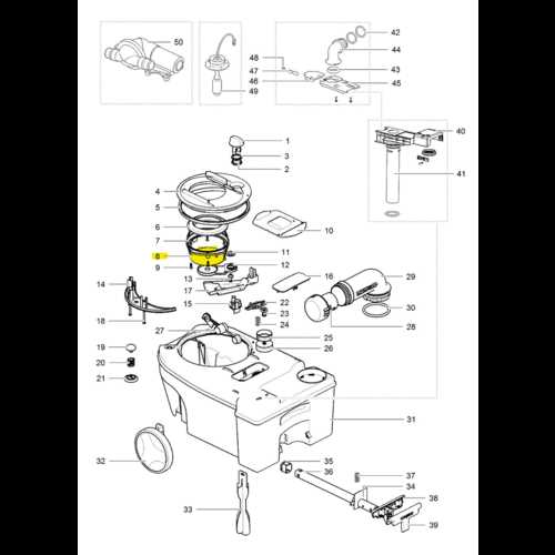 thetford c402 parts diagram