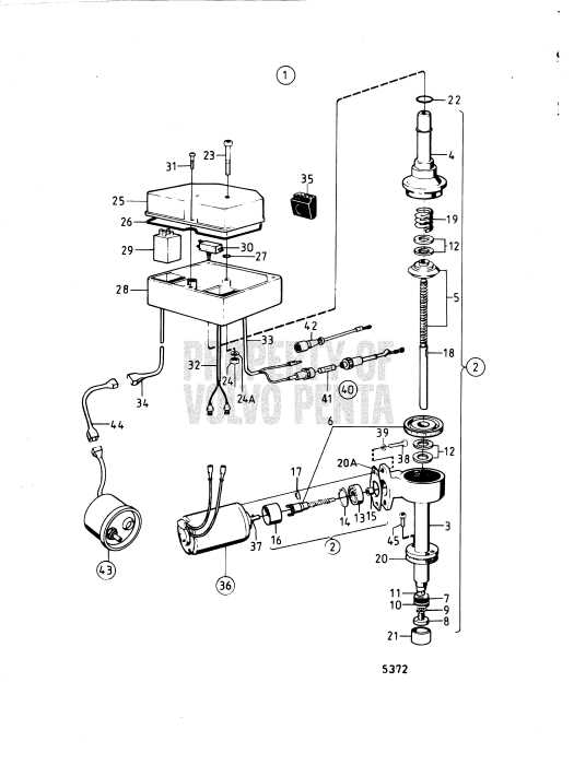 volvo sx outdrive parts diagram