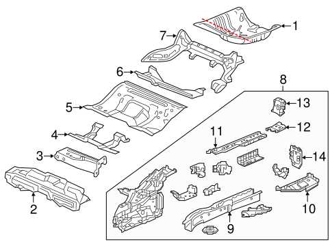 honda civic 2017 parts diagram