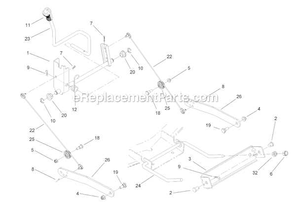 toro lx460 parts diagram