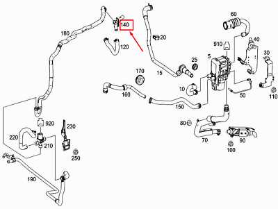 mercedes w166 parts diagram