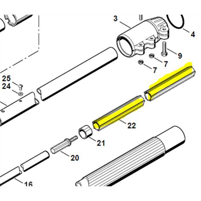 stihl ht75 pole saw parts diagram