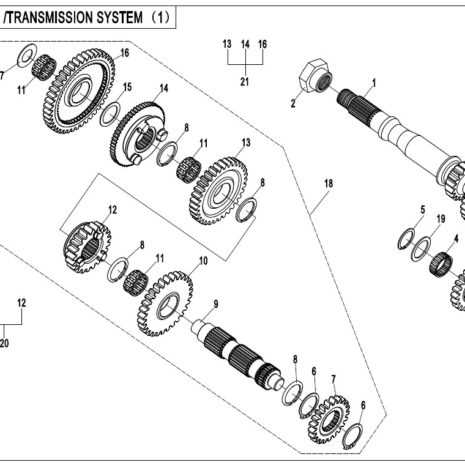 cfmoto uforce 1000 parts diagram