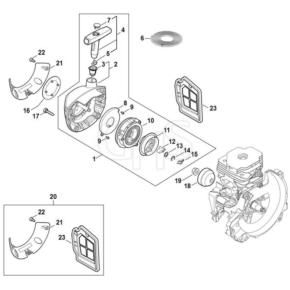 stihl fs 250 parts diagram