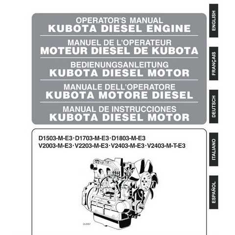 kubota v2403 engine parts diagram