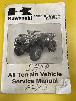 kawasaki brute force 650 parts diagram