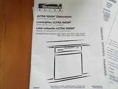 kenmore ultra wash parts diagram