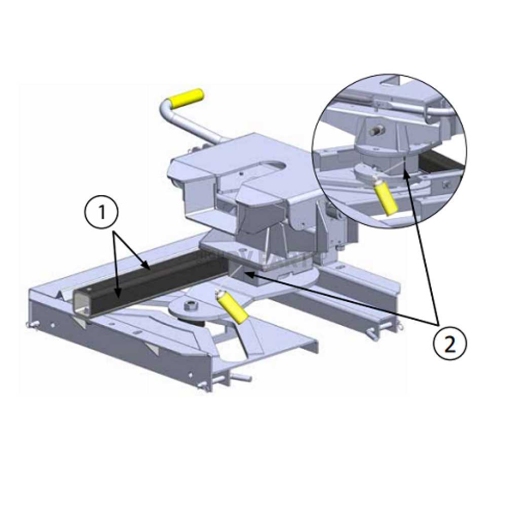 fifth wheel hitch parts diagram