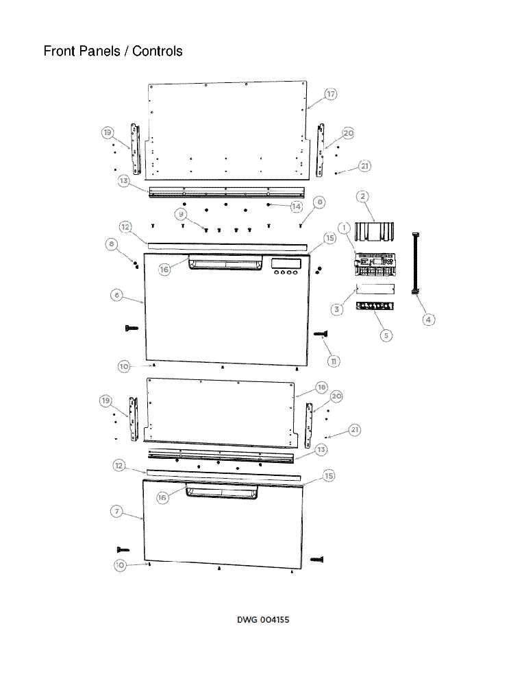 fisher paykel dishwasher parts diagram