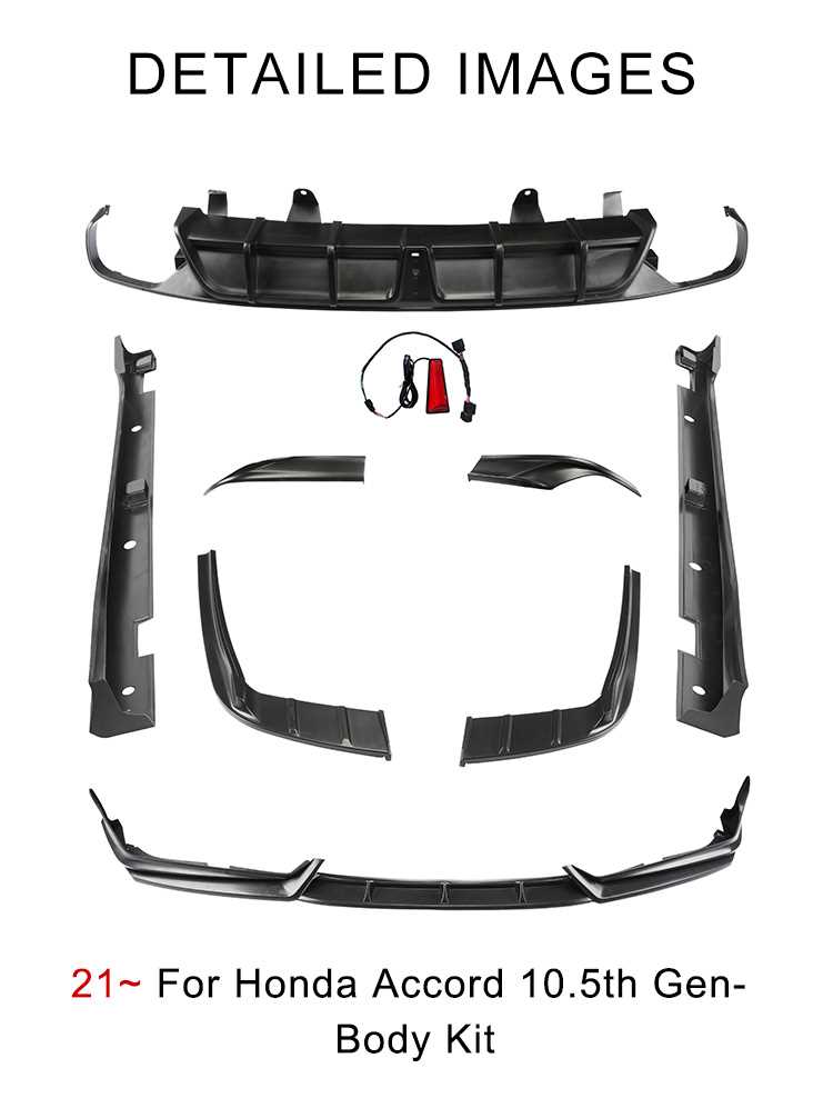 honda accord body parts diagram