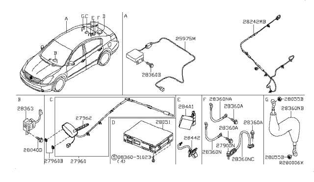 2008 nissan altima parts diagram