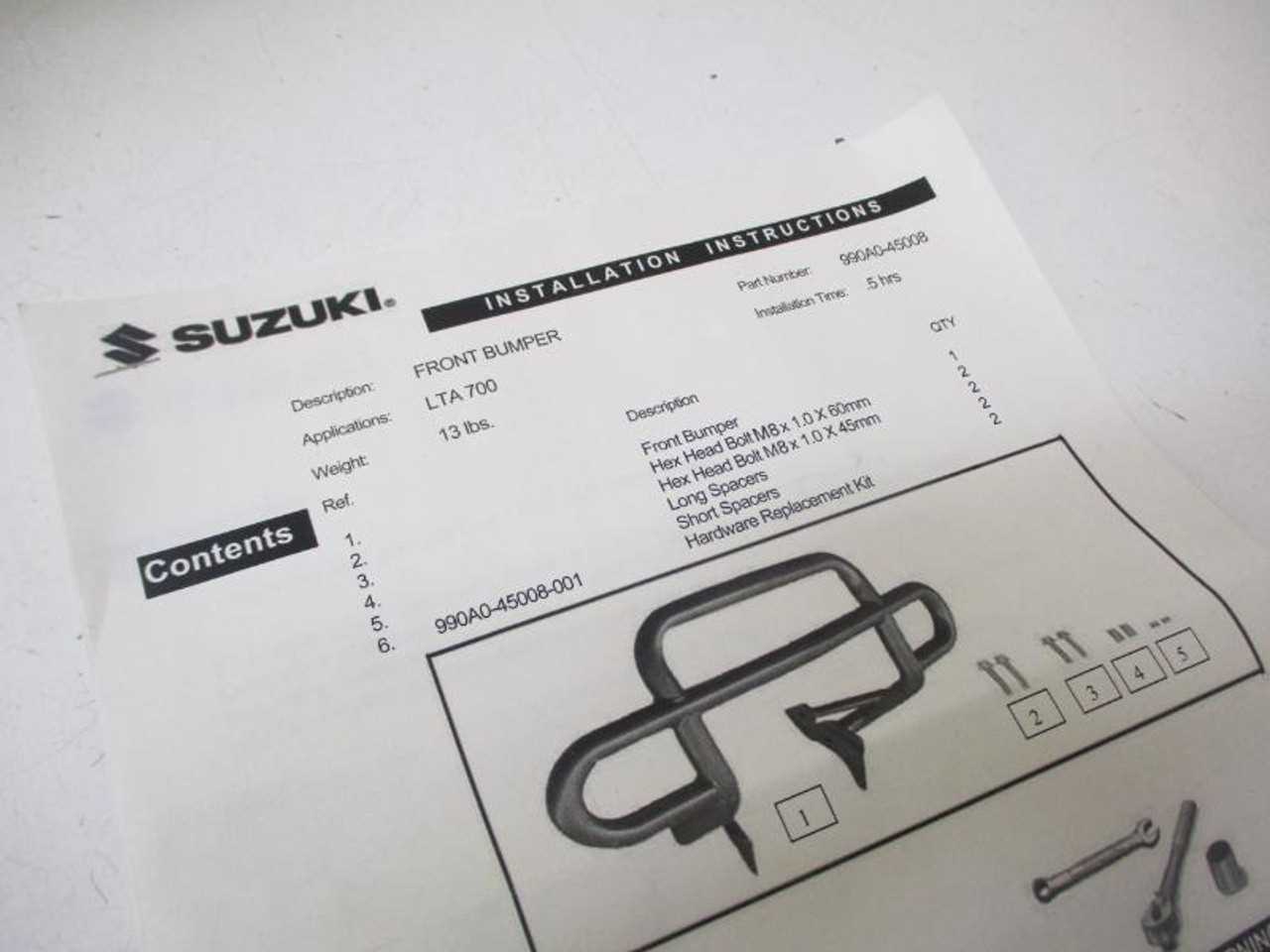 2005 suzuki king quad 700 parts diagram