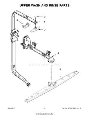 parts diagram whirlpool dishwasher