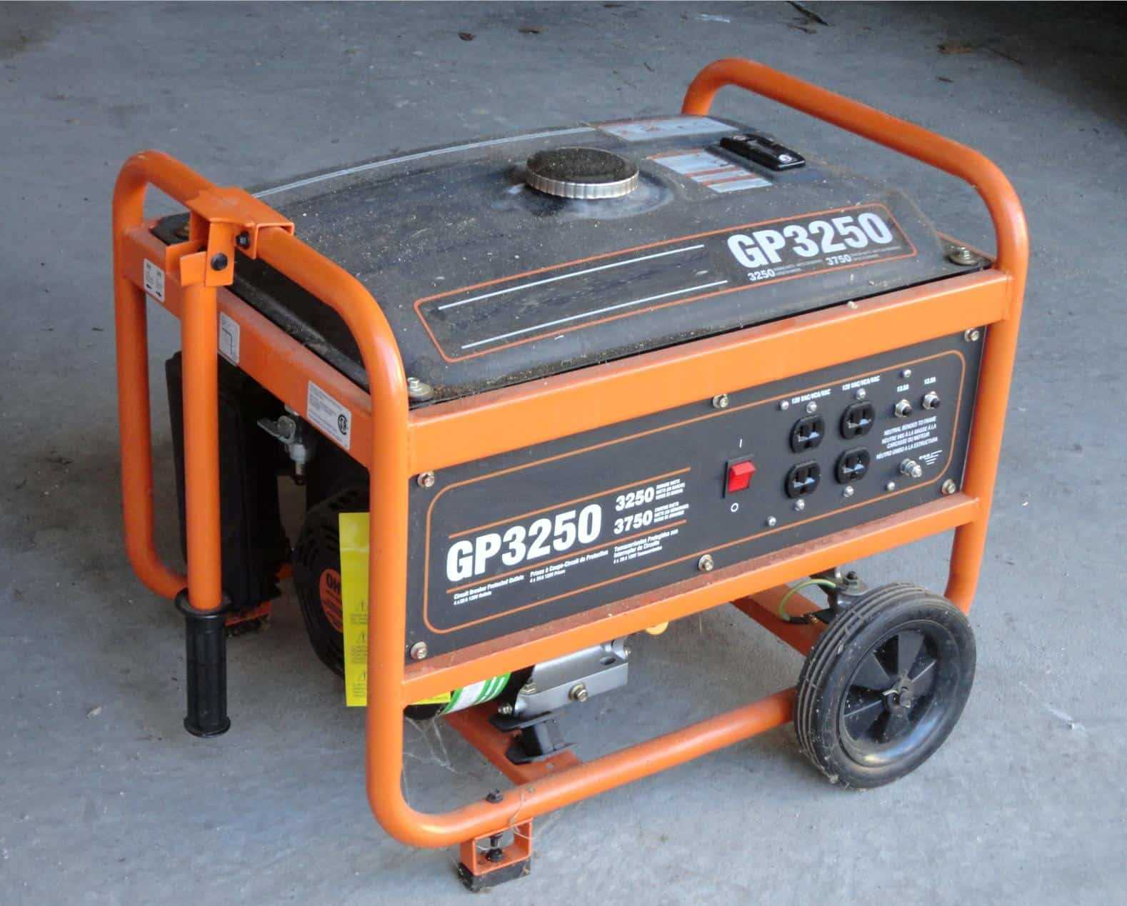 portable generator parts diagram