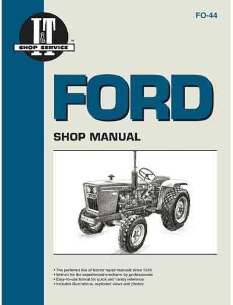 ford 1910 tractor parts diagram