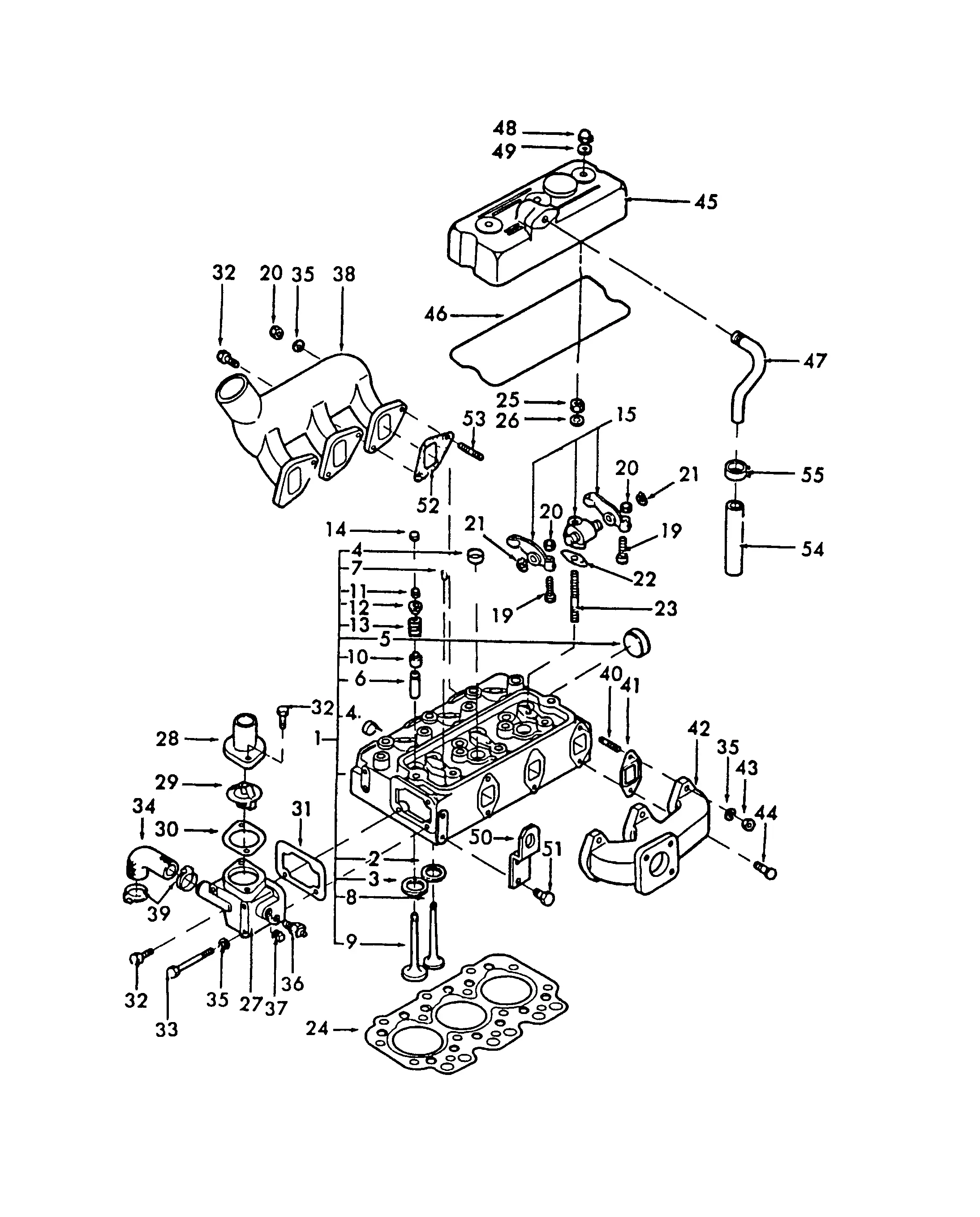 ford 1910 tractor parts diagram