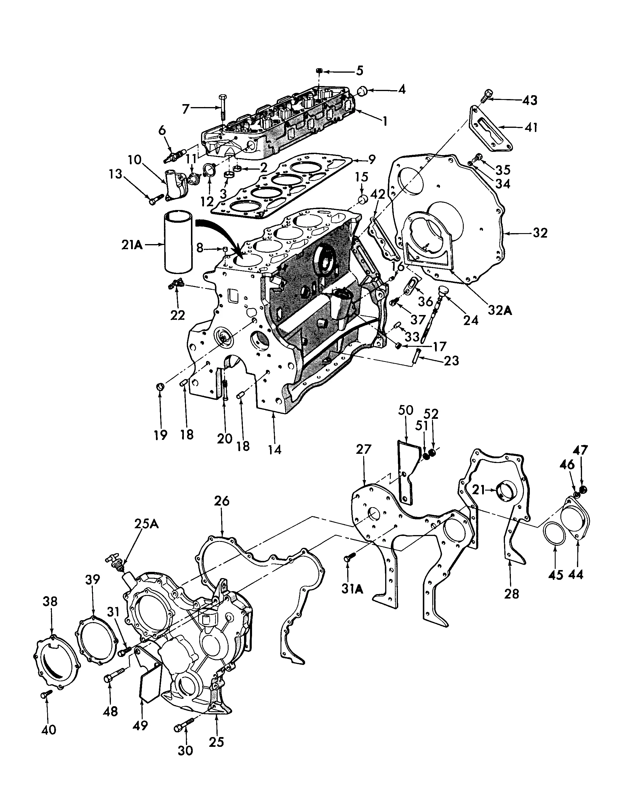 ford 5000 steering parts diagram