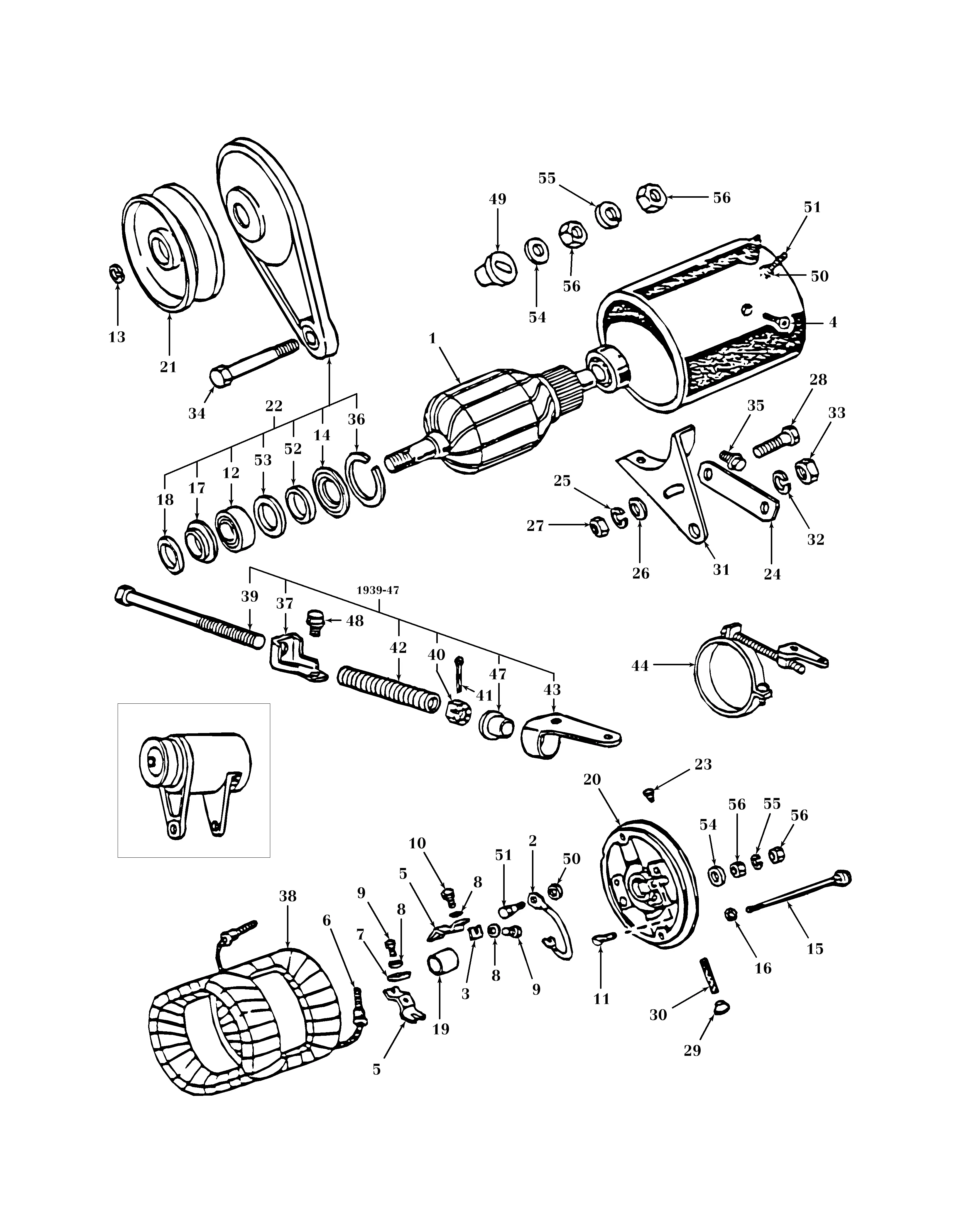 ford 8n parts diagram