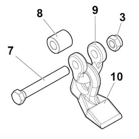 ford 917 flail mower parts diagram