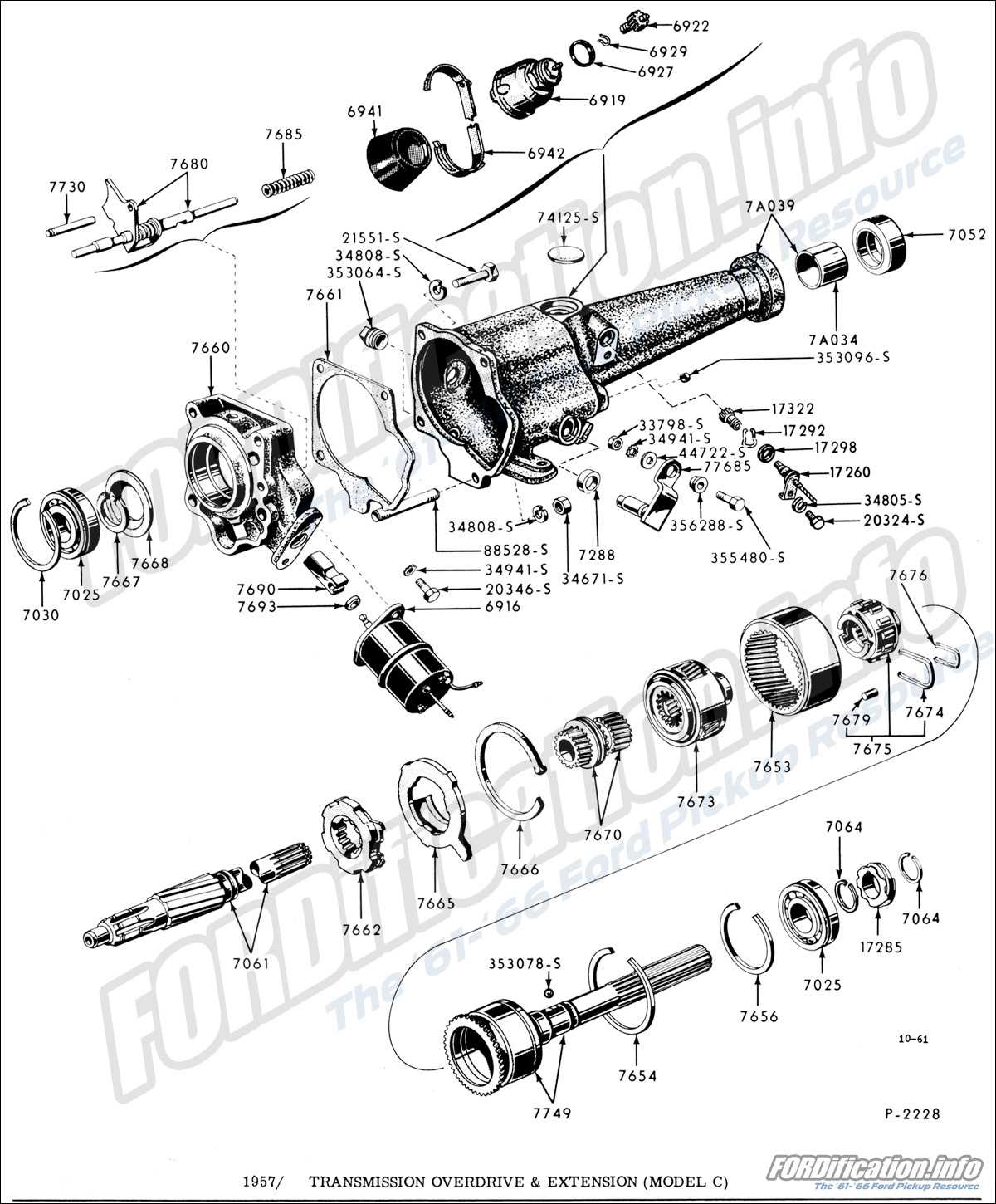 ford select o speed parts diagram