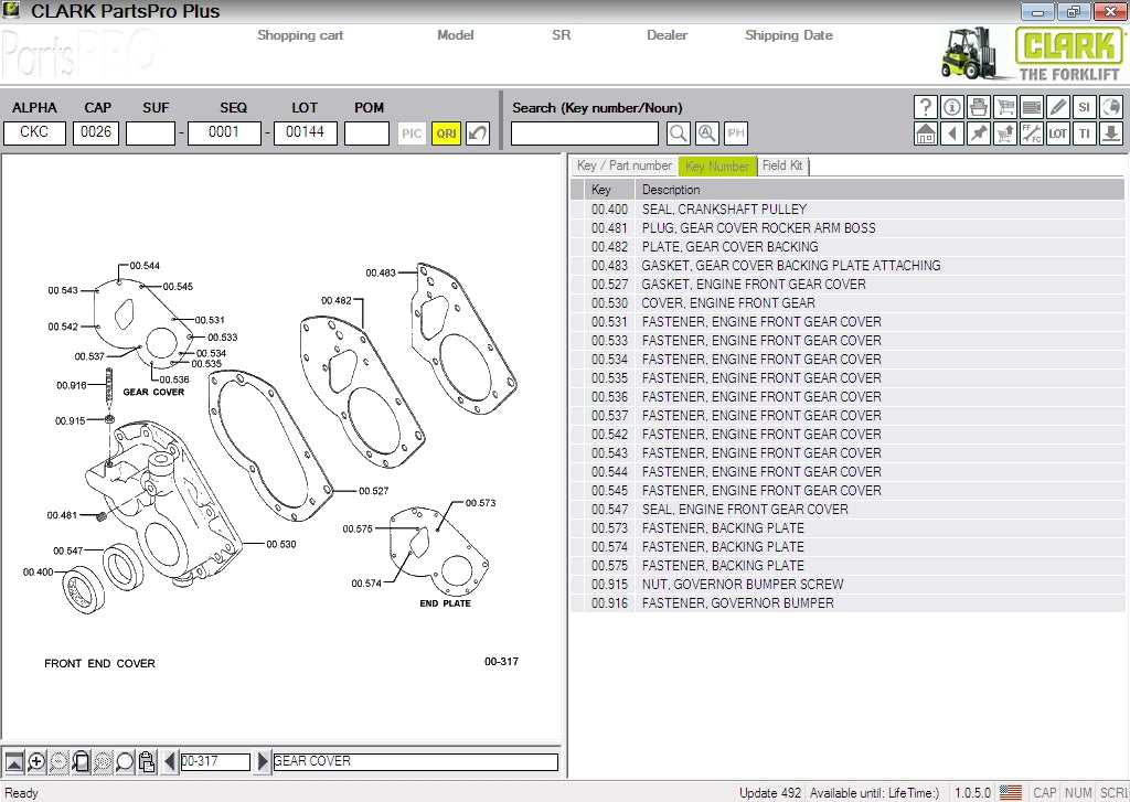 forklift hydraulic system clark forklift parts diagram