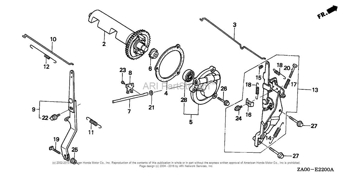 honda gx360 parts diagram