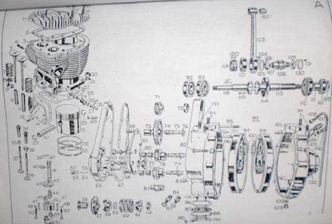 motorcycle engine parts diagram