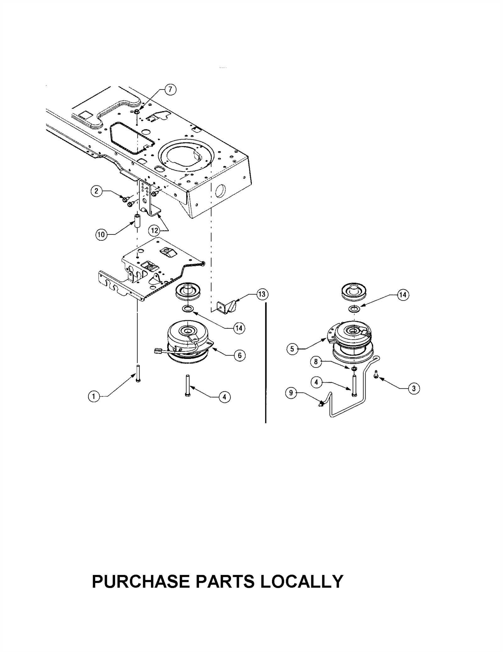 cub cadet parts diagram